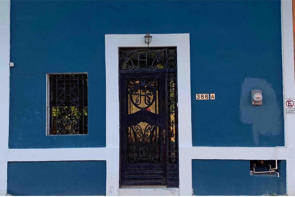 Casita Azul Colonial En El Centro De Merida. Екстериор снимка