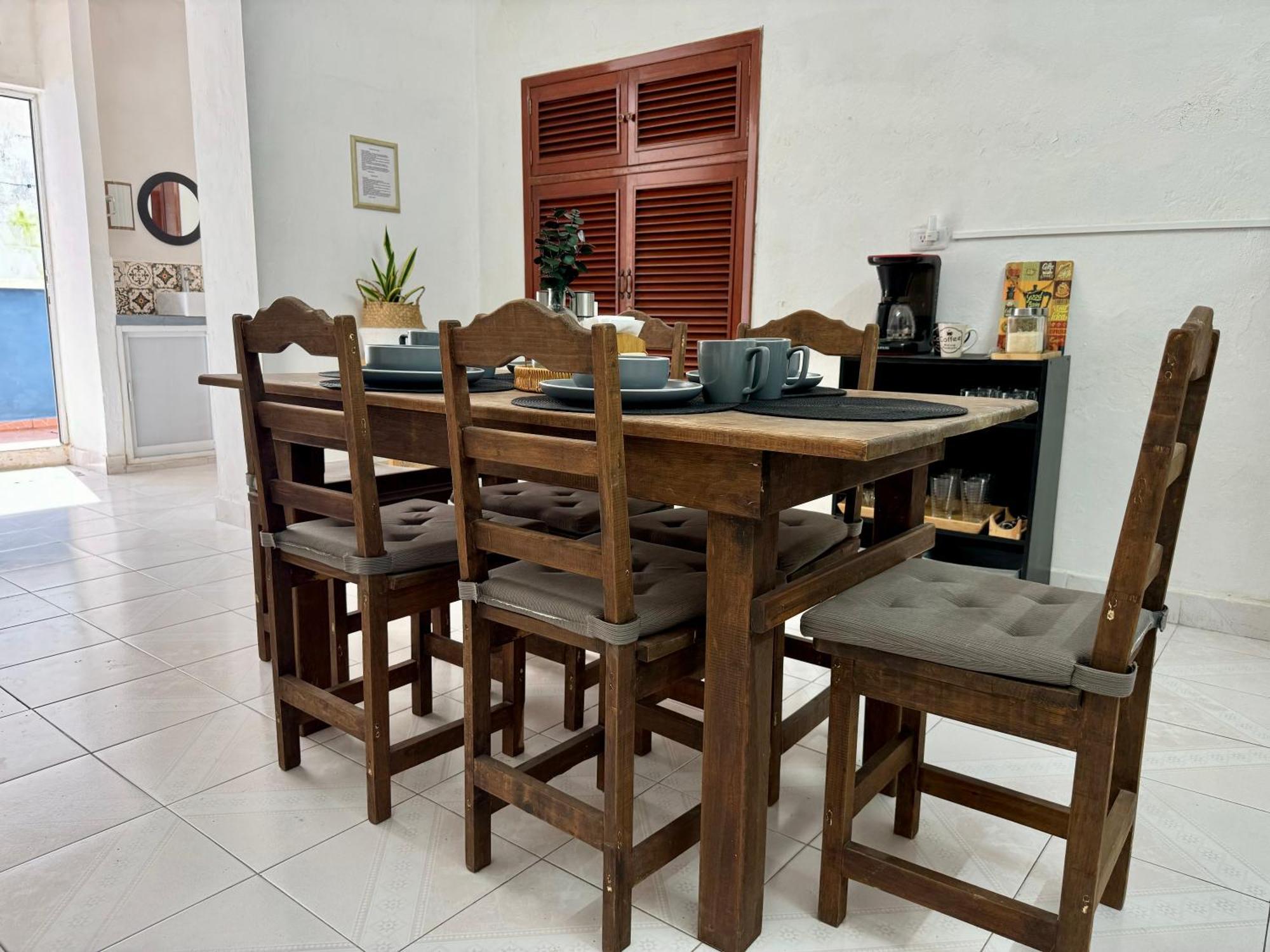 Casita Azul Colonial En El Centro De Merida. Екстериор снимка