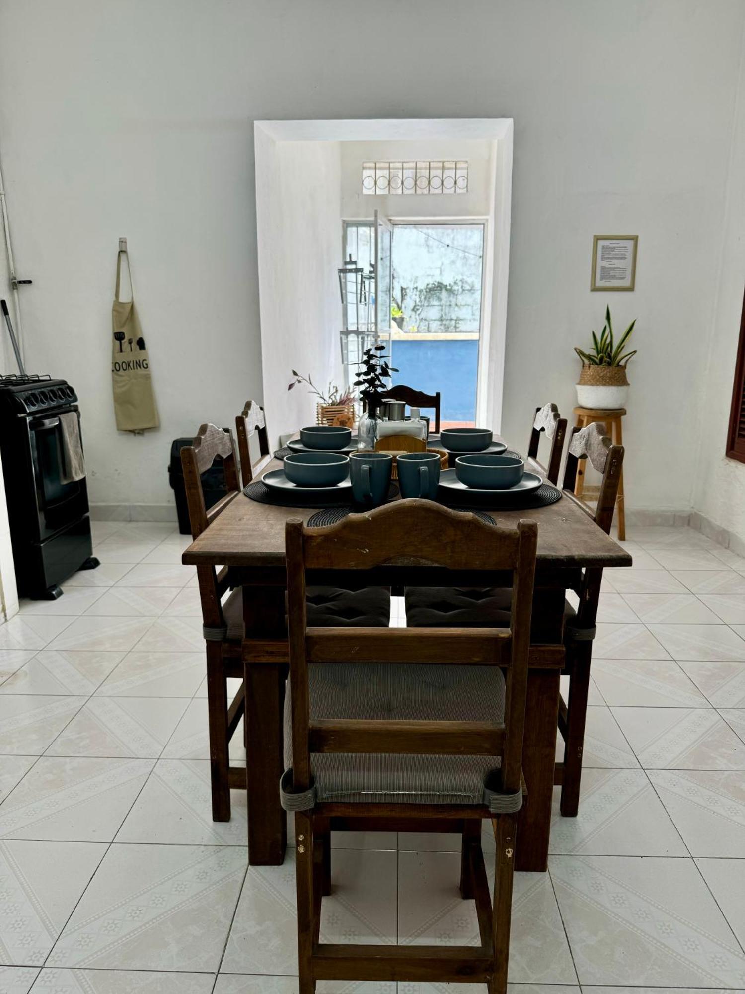 Casita Azul Colonial En El Centro De Merida. Екстериор снимка